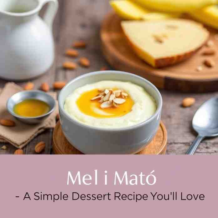 Make Mel i Mató -  A Simple Dessert Recipe You'll Love